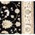 BRAND NEW  Floral Heirloom Black/Ivory 8' x 10' Indoor AREA RUG 2 thumbnail