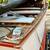 RARE one of a kind custom made REAL useable wooden boat NEVER put in t 3 thumbnail