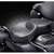 Harley Hammock Heated & Cooled Seat with comfort stitch rider backrest 5 thumbnail