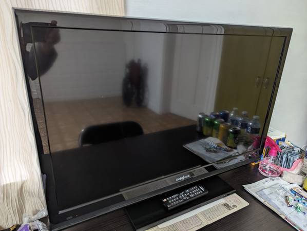 Insignia and LG 42" flat screen TV 1