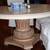 Kreiss Marble Pedestal Dining Room Table and 4 chairs 8 thumbnail
