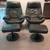 Comfortable leather couch and matching recliners 7 thumbnail