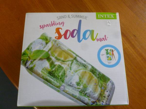Sparkling Soda Mat by Intex 66 X 33 NEW 1