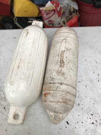 Two boat bumpers in good condition $10 each 1