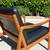 Ole Wanscher Danish teak rocking AND his matching side chair 3 thumbnail