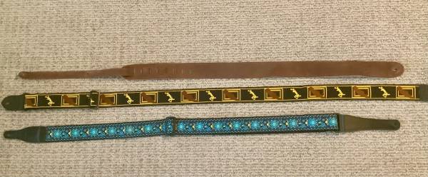 GUITAR STRAPS  AND STRINGS- DUNLOP STRAPLOCKS GOLD NEW In Unopened bag 1