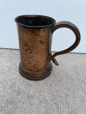 Copper beer stein 1