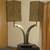 Art Deco LAMP 2 swivel arm 2 shades Antique Vintage Decor 3 thumbnail