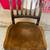 Antique Early 1900’s Solid Oak Adjustable Bankers Chair Sikes Co. Buffalo, NY 2 thumbnail