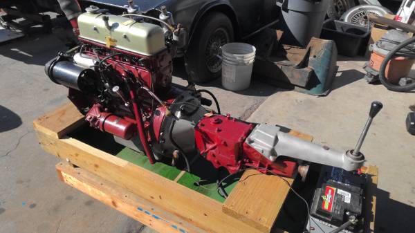 MG TD/TF Engine & Transmission 1