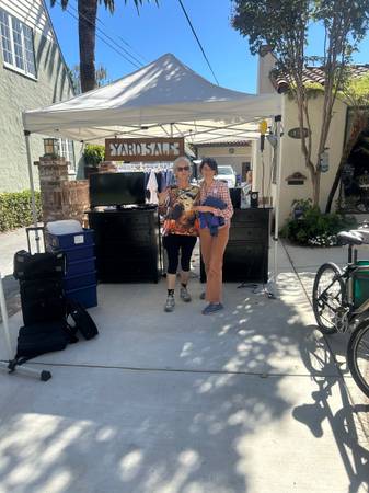 Large yard sale: 1