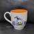 Disney Store Grumpy Donald Duck Ceramic Coffee Mug Blue Sketch Collectible Cup 6 thumbnail
