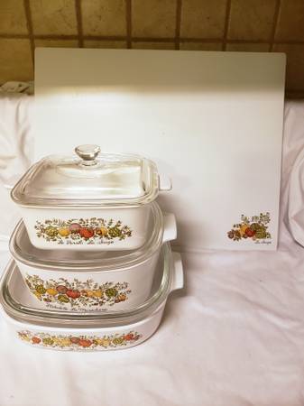 Corningware Spice Of Life Set 1