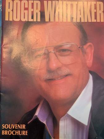 Roger Whittaker Tour Program 1
