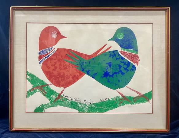2 Bird Prints by Marcia Issacs 1