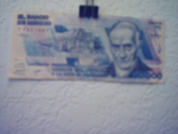 20000 Old Mexican Pesos Bank Note 1