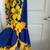 Beautiful Hawaiian Women’s Muumuu Dress Size L Blue and Yellow Floral 4 thumbnail