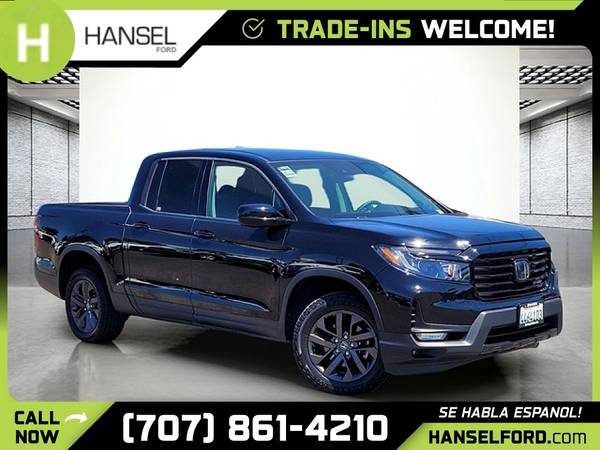 2021 Honda Ridgeline Sport AWD Crew Cab ¡SÓLO POR $549/mes! - $549 (Llame para obtener precio)63470896195843121
