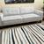 Beautiful Brand New Light Grey Designer Sofa 2 thumbnail