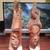 Koa Wood Sculptures (Rare Pair) 1 thumbnail