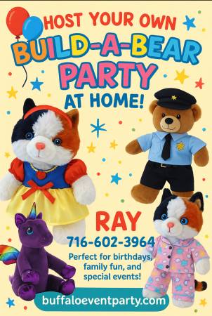BUILd a BEAR PARTY 1