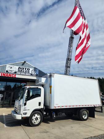 2018 ISUZU NRR 16' BOX TRUCK WITH RAMP & SIDE DOOR - $25,550 (PORT ORCHARD)63654706088961120