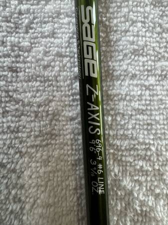 Sage Z - Axis 696-4 flyrod generation 5 1
