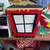 1950s extremely rare Christmas lantern and original box 4 thumbnail