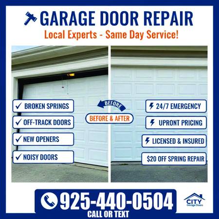 Broken Spring? I Can Fix It Today! Local & Reliable Service 1