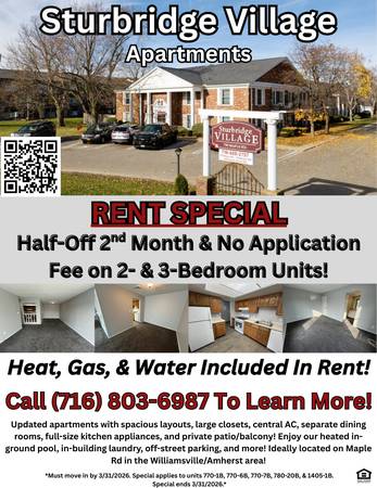 Buffalo Beautiful Apartment Near North - Room for Rent