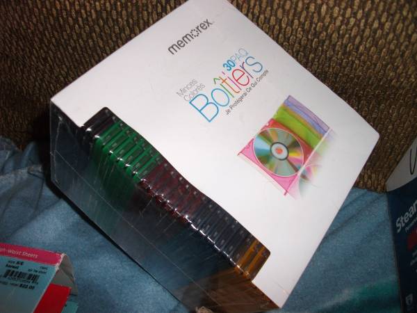 Brand New Memorex Jewel Cases (CD's) 1