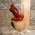 Vintage Half Gallon Whiskey Jug Red Pourer Spout/Cork 1 thumbnail