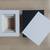 50 - 8"x10" Backing Mat Art Boards Black reverse side White 4 thumbnail