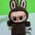 LAFUFU The Monsters CHESTNUT COCOA Labubu Inspired Plush Keychain 4 thumbnail