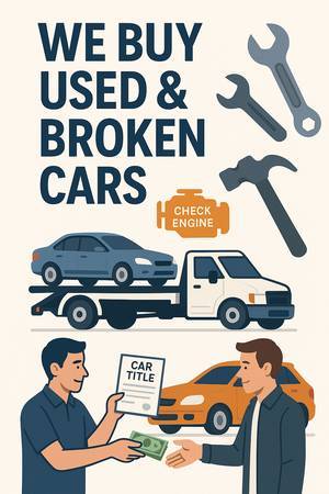 New Year’s Cleaning: Cash for Your Broken or Unwanted Cars, 1