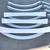 20 x White Metal Cabinet/Drawer Handles 5 thumbnail