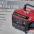 2 HP 2-stroke portable generator - NEW open box 4 thumbnail