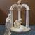 Roman Millenium 2000 White Porcelain Nativity Scene Figurine Set 1 thumbnail