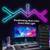 New RGBIC Smart WiFi Glide Wall Light, 9 Black Light Bars 2 thumbnail