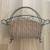1960s-era wicker & wrought iron magazine rack 2 thumbnail
