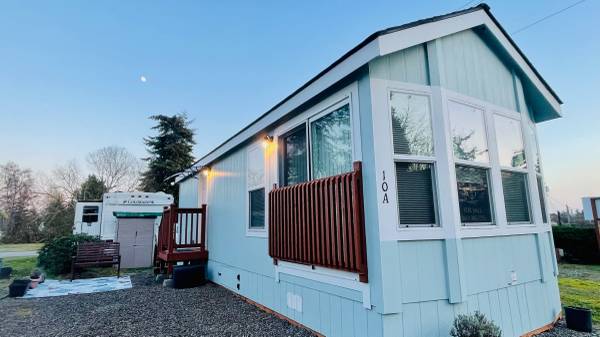 $75,950 / 1br - 384ft2 - 1 bed/1 bath Park Model RVIA Certified Home (Port Townsend)63934291057923120