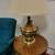 Vintage brass table lamps heavy set of 2 colonial or nautical theme 1 thumbnail