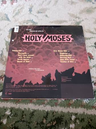 Holy Moses - Queen Of Siam LP vinyl 1989 metal - $25 (Melrose)63471247787393121