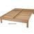 Queen Platform Solid Wood Bed Frame - Nomad by KD Frames 1 thumbnail