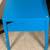 Blue metal side table 2 thumbnail