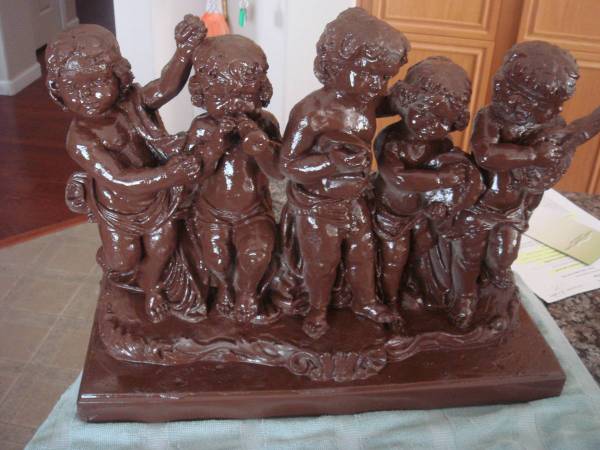 Home Decor/Yard Art Statue of 5 Children Playing Musical Instruments 1