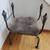 Iron Chair with Soft Leather-Look Cushion from Pier 1 4 thumbnail