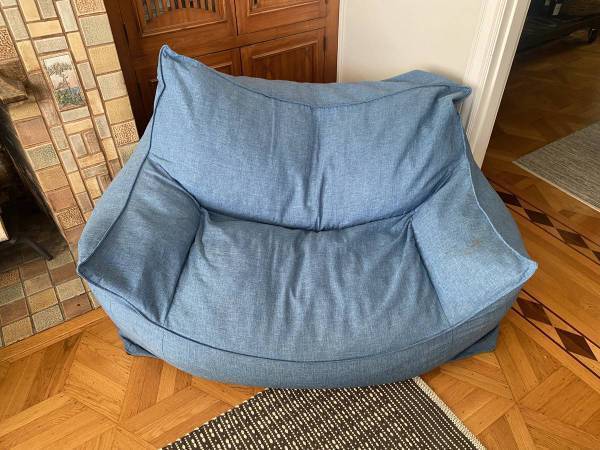Cool denim sack lounger - Excellent Condition 1