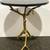 GILT FAUX BOIS TABLE W MARBLE TOP 2 thumbnail