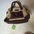 NWT Vera Bradley Khaki/Brown Suede Fabric Handbag Buckeye Bowler 9 thumbnail